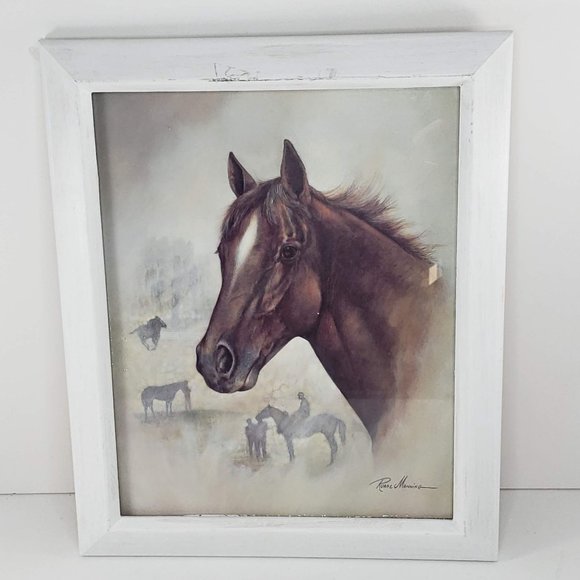 Ruane Manning Framed Horse Prints Set of 2 - Picture 2 of 10